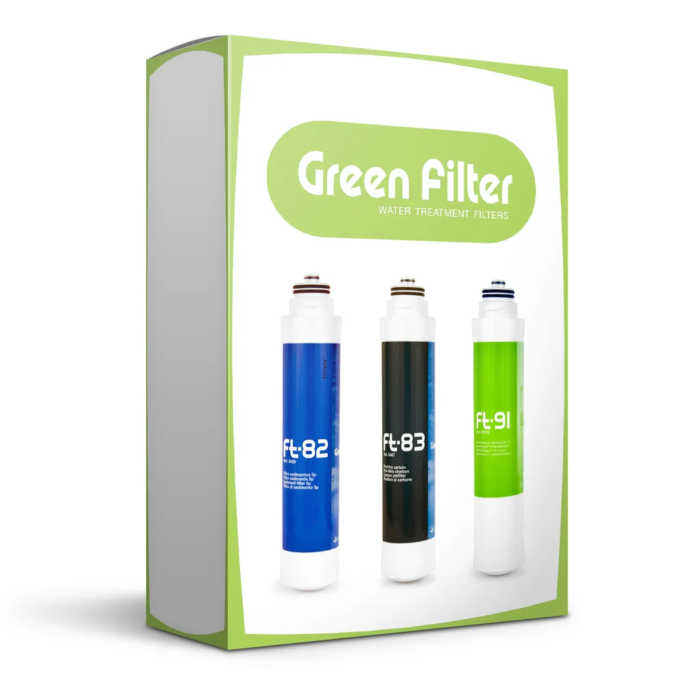 Roczny zestaw wkładów do Green Filter FT-Line 3